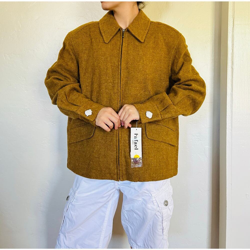 Vintage Rafael Wool Brown Jacket